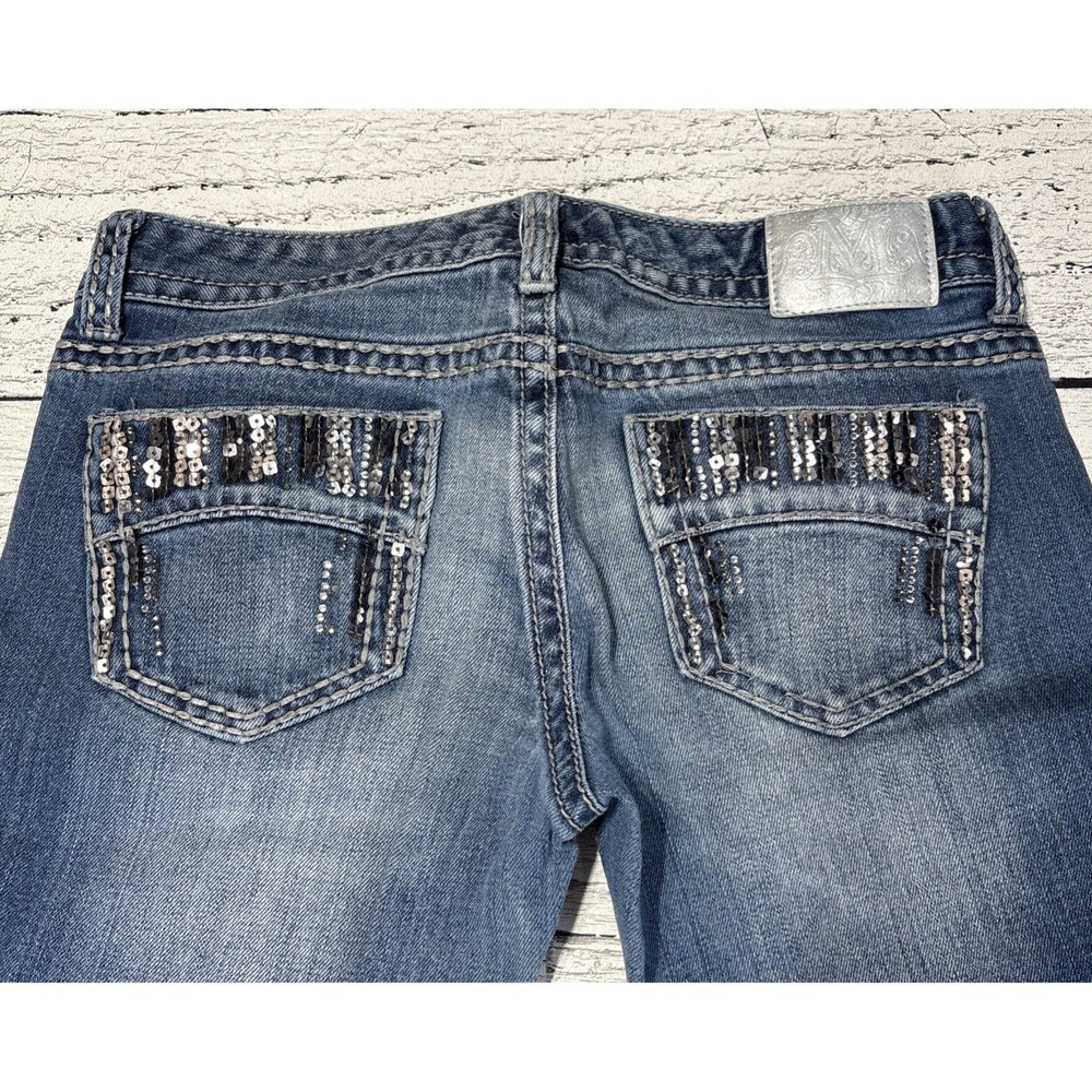 Maurice's Women's  Jeans‎ 3/4 Short  With  Embellished Pockets. - Picture 10 of 12